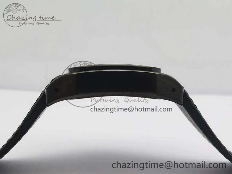 Affordable Santos 100 DLC V6F 1:1 Best Edition Black Dial On Black Nylon Strap A1847 MC 6264