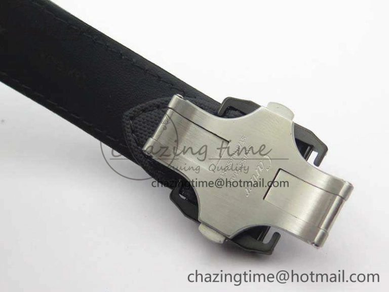 Affordable Santos 100 DLC V6F 1:1 Best Edition Black Dial On Black Nylon Strap A1847 MC 6264