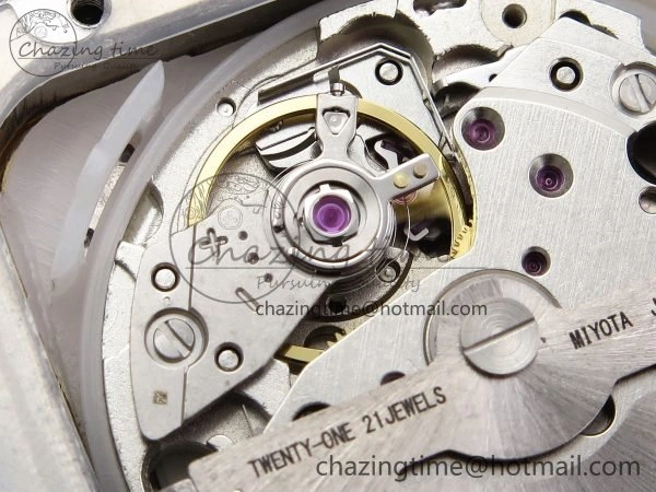 Santos De 40mm TWF 1:1 Best Edition RG Rainbow Dial 904L SS RG Case and Bracelet A ZeroBulk 6008