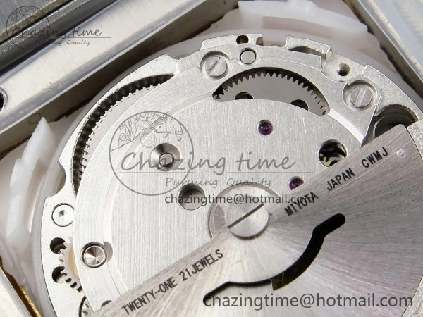 Santos De 40mm TWF 1:1 Best Edition RG Rainbow Dial 904L SS RG Case and Bracelet A ZeroBulk 6008