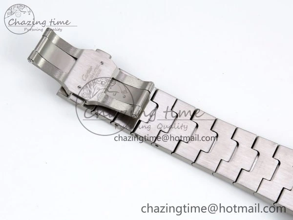 Santos De 40mm TWF 1:1 Best Edition RG Rainbow Dial 904L SS RG Case and Bracelet A ZeroBulk 6008