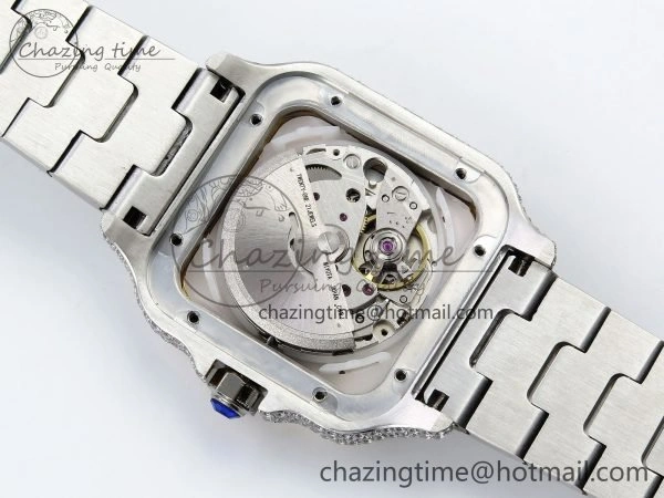 Santos De 40mm TWF 1:1 Best Edition SS Dial 904L SS Case and Bracelet A Tailored 5994