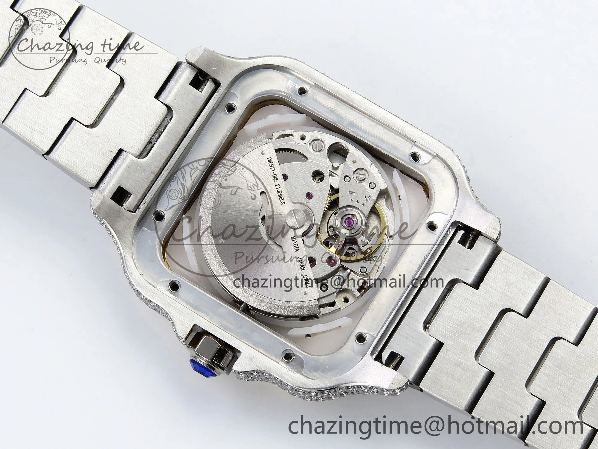 Santos De 40mm TWF 1:1 Best Edition SS Dial 904L SS Case and Bracelet A Tailored 5994
