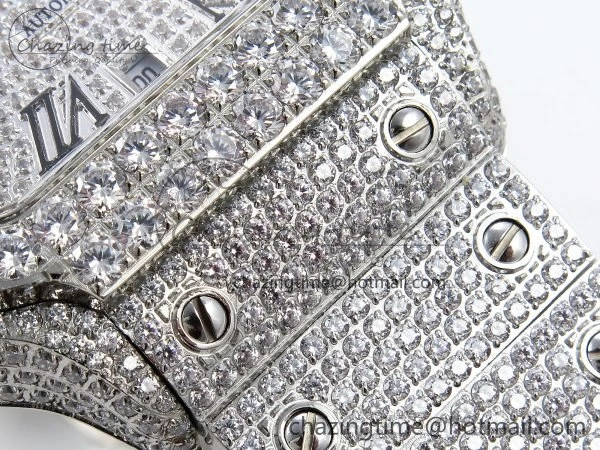Unisex Santos De 40mm TWF 1:1 Best Edition SS Dial 904L SS Case and Bracelet A 5998