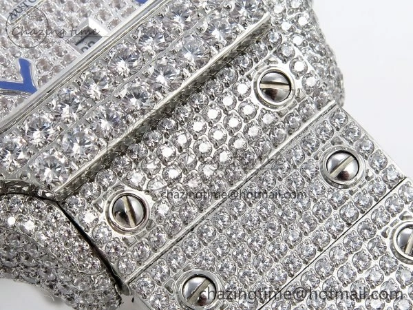 Elegant Santos De 40mm TWF 1:1 Best Edition SS Dial 904L SS Case and Bracelet A 5995