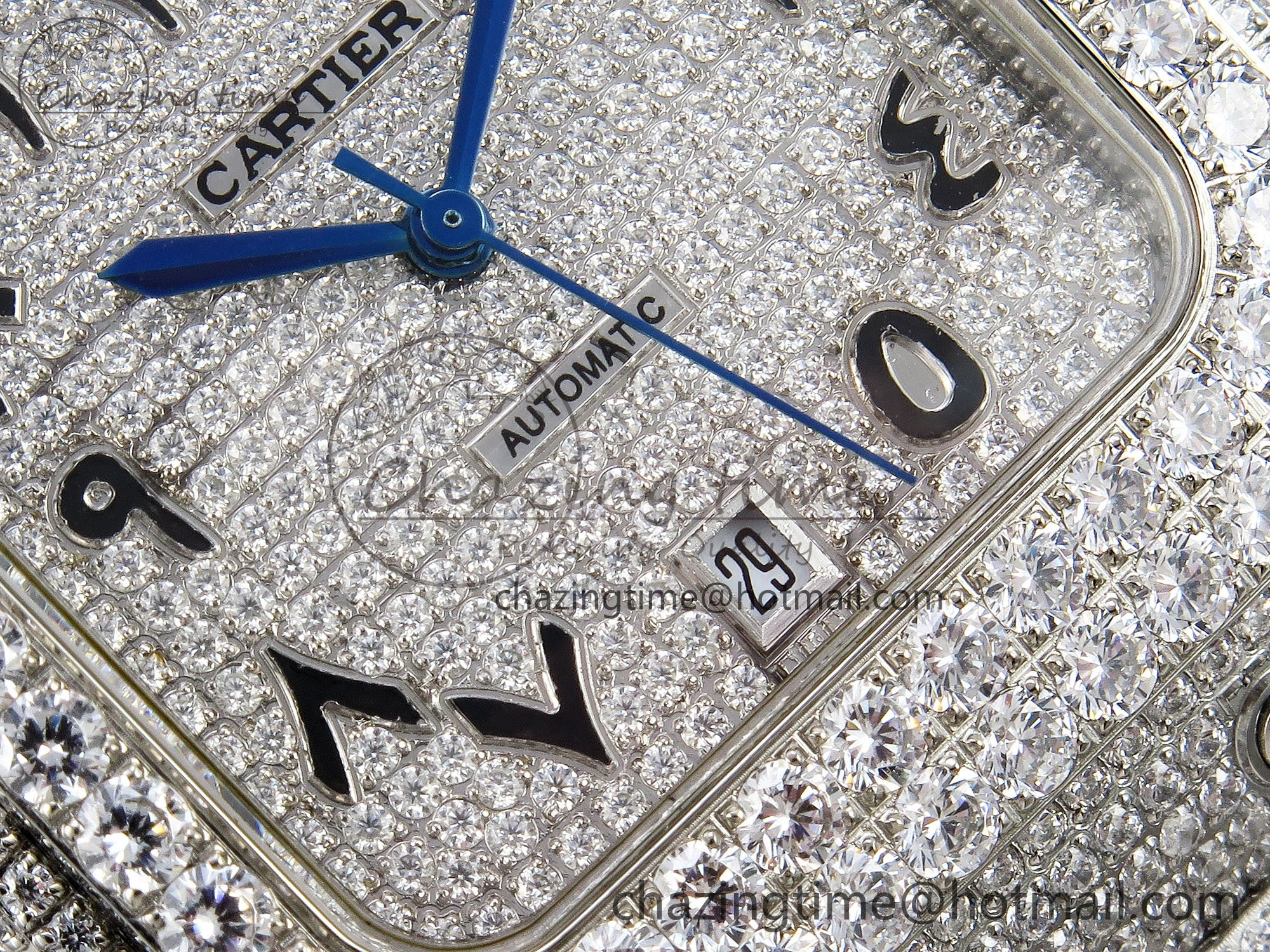 UrbanStyle Santos De 40mm TWF 1:1 Best Edition SS Dial 904L SS Case and Bracelet A 5993