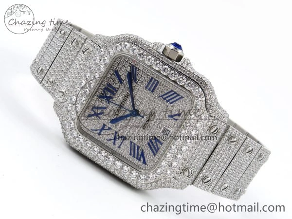 Santos De 40mm TWF 1:1 Best Edition SS Dial 904L SS Case and Bracelet A Tailored 5994