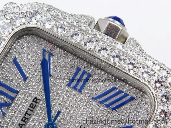 Santos De 40mm TWF 1:1 Best Edition SS Dial 904L SS Case and Bracelet A Tailored 5994