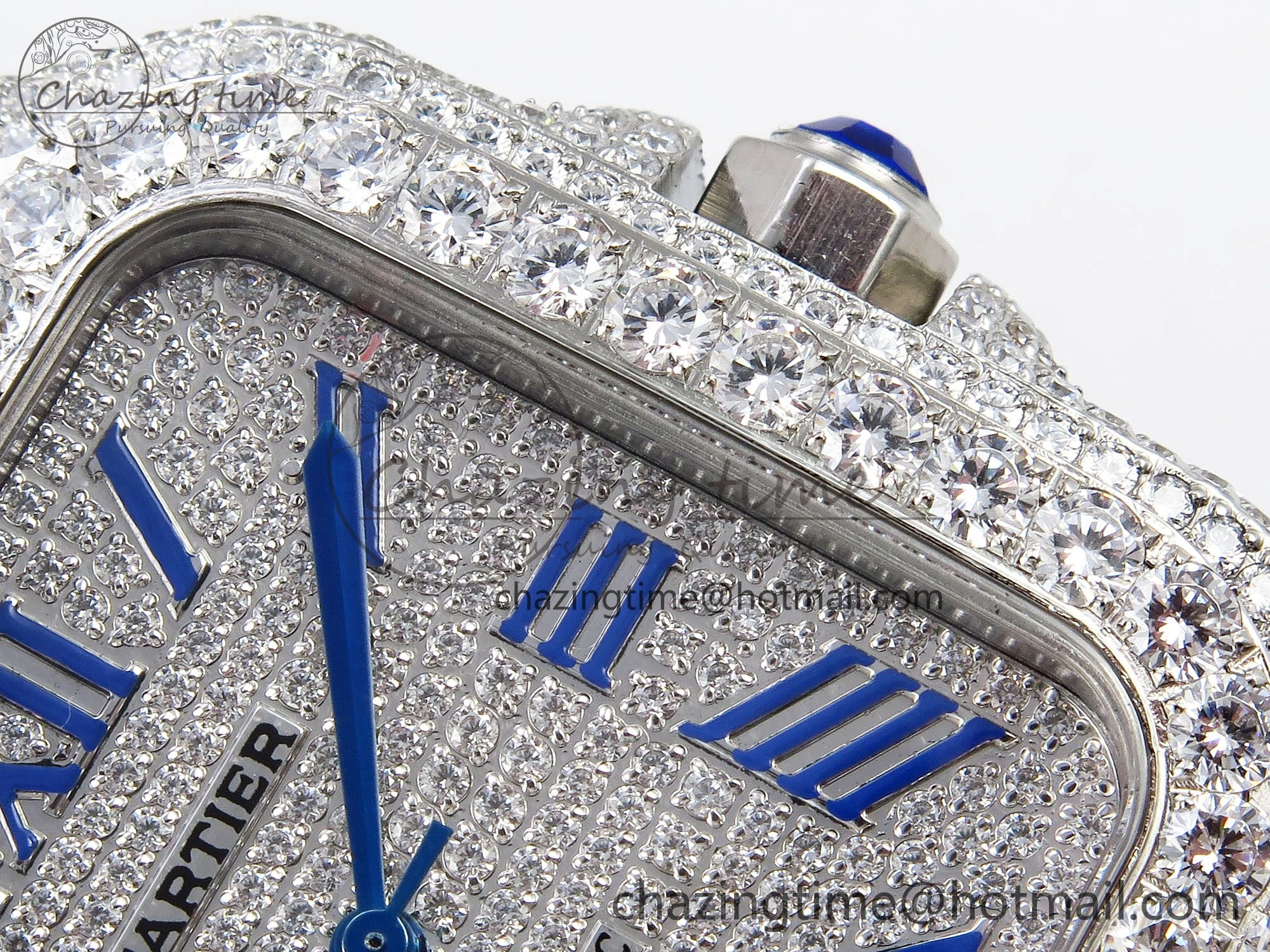 Santos De 40mm TWF 1:1 Best Edition SS Dial 904L SS Case and Bracelet A Tailored 5994