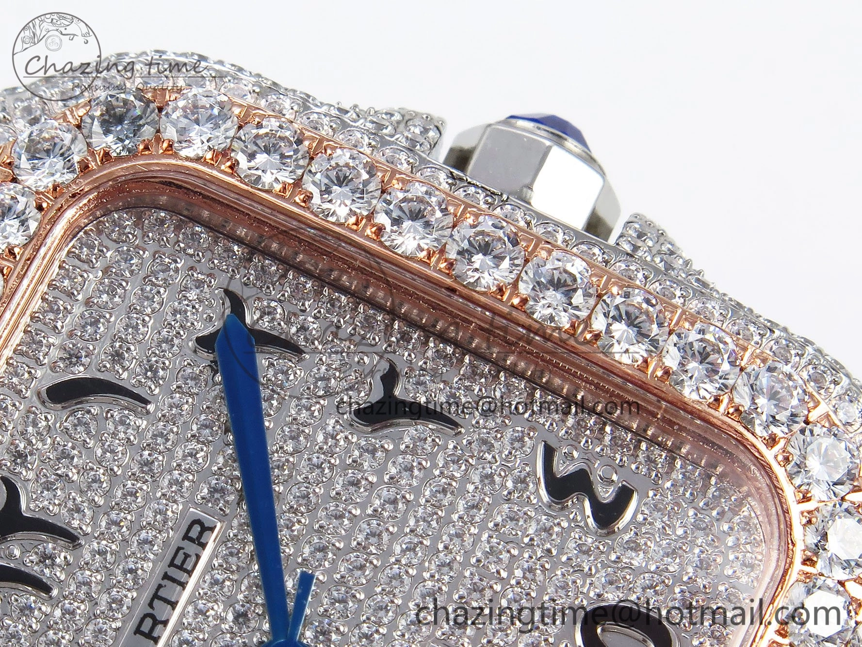 SoftTouch Santos De 40mm TWF 1:1 Best Edition SS Dial 904L SS RG Case and Bracelet A 6005