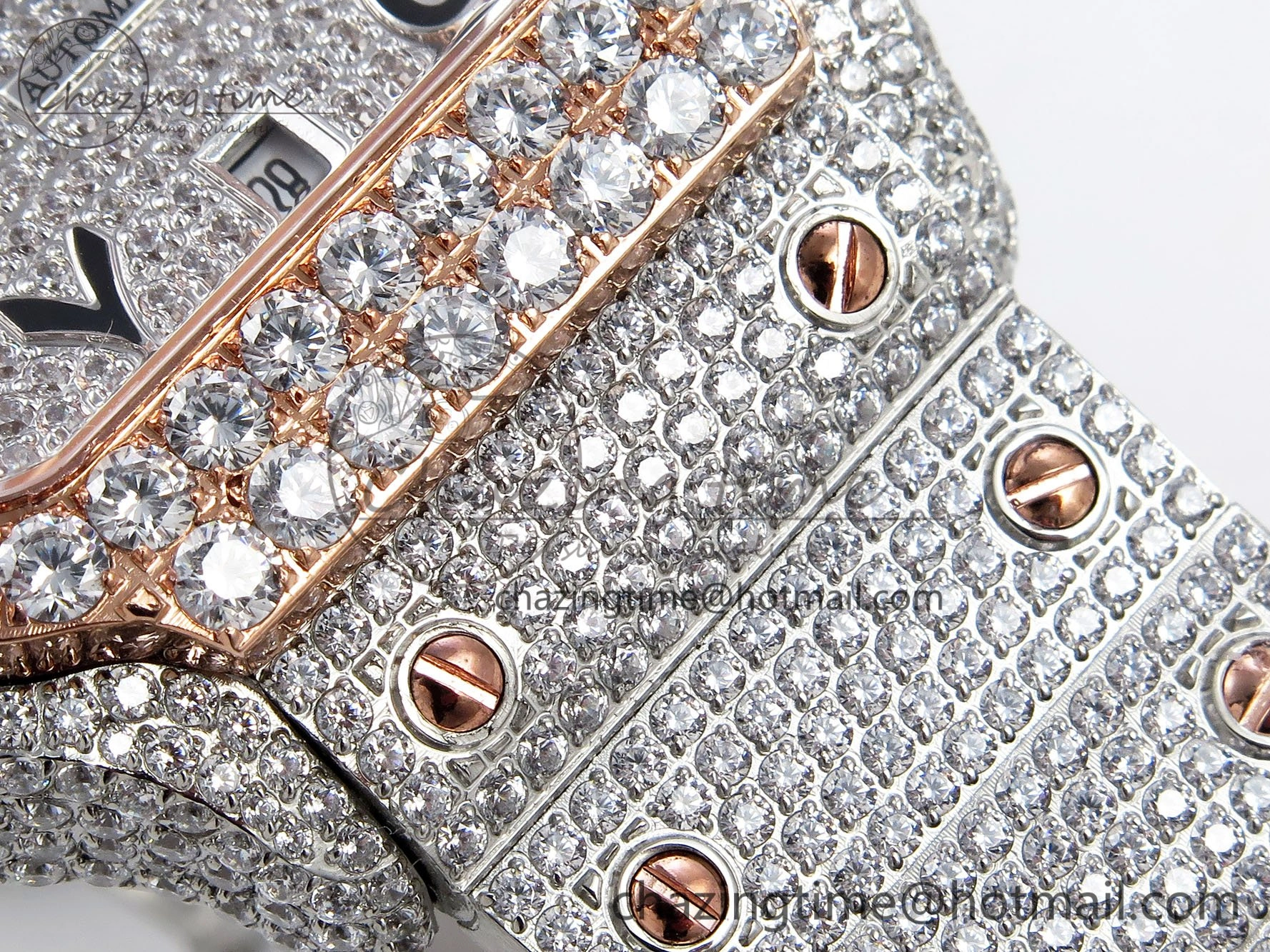 SoftTouch Santos De 40mm TWF 1:1 Best Edition SS Dial 904L SS RG Case and Bracelet A 6005