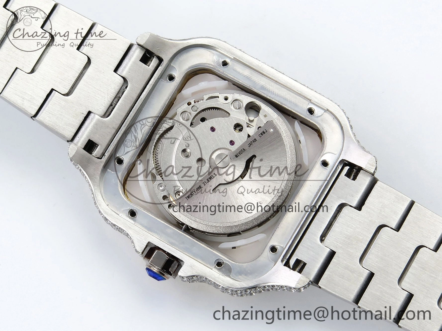 Santos De 40mm TWF 1:1 Best Edition SS Dial 904L SS YG Case and Bracelet A Timeless 6015