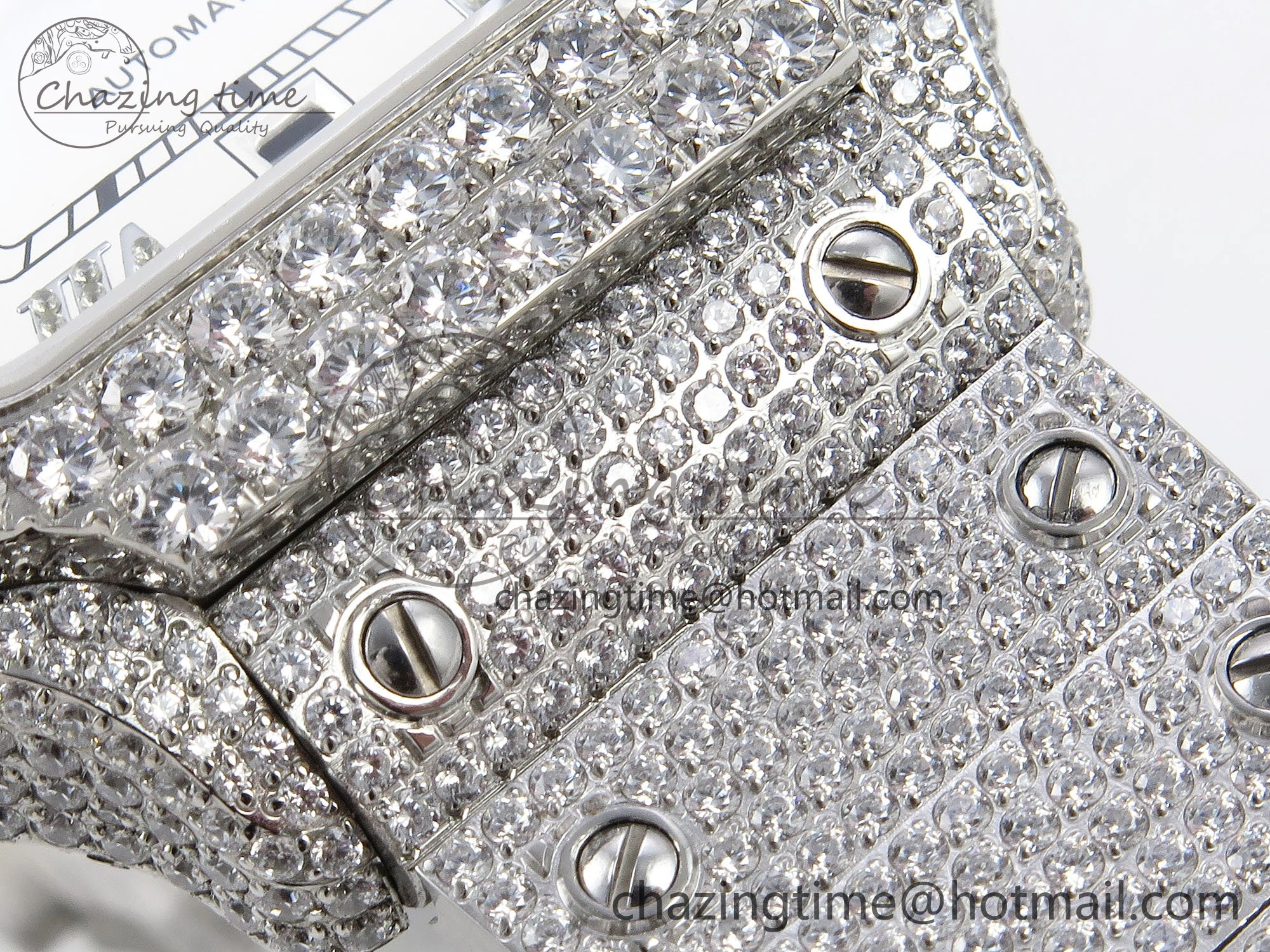 StreetReady Santos De 40mm TWF 1:1 Best Edition White Dial 904L SS Case and Bracelet A 5991
