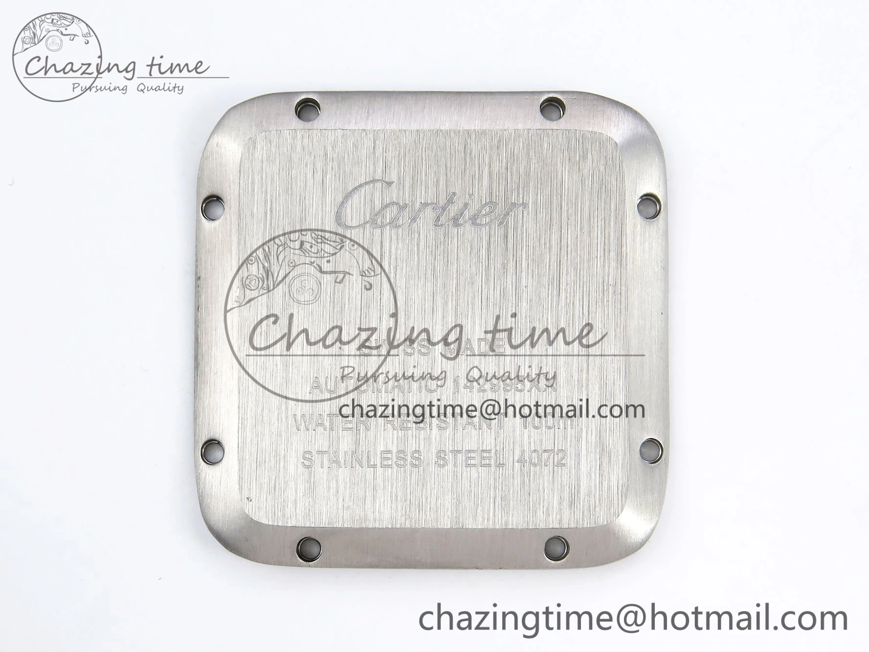 Supportive Santos De 40mm TWF 1:1 Best Edition YG Dial 904L SS YG Case and Bracelet A 6020