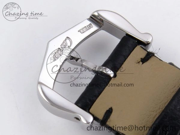 Santos Dumont 27.5mm SS AF 1:1 Best Edition Silver Dial on Black Leather Strap A Trendsetting 5931