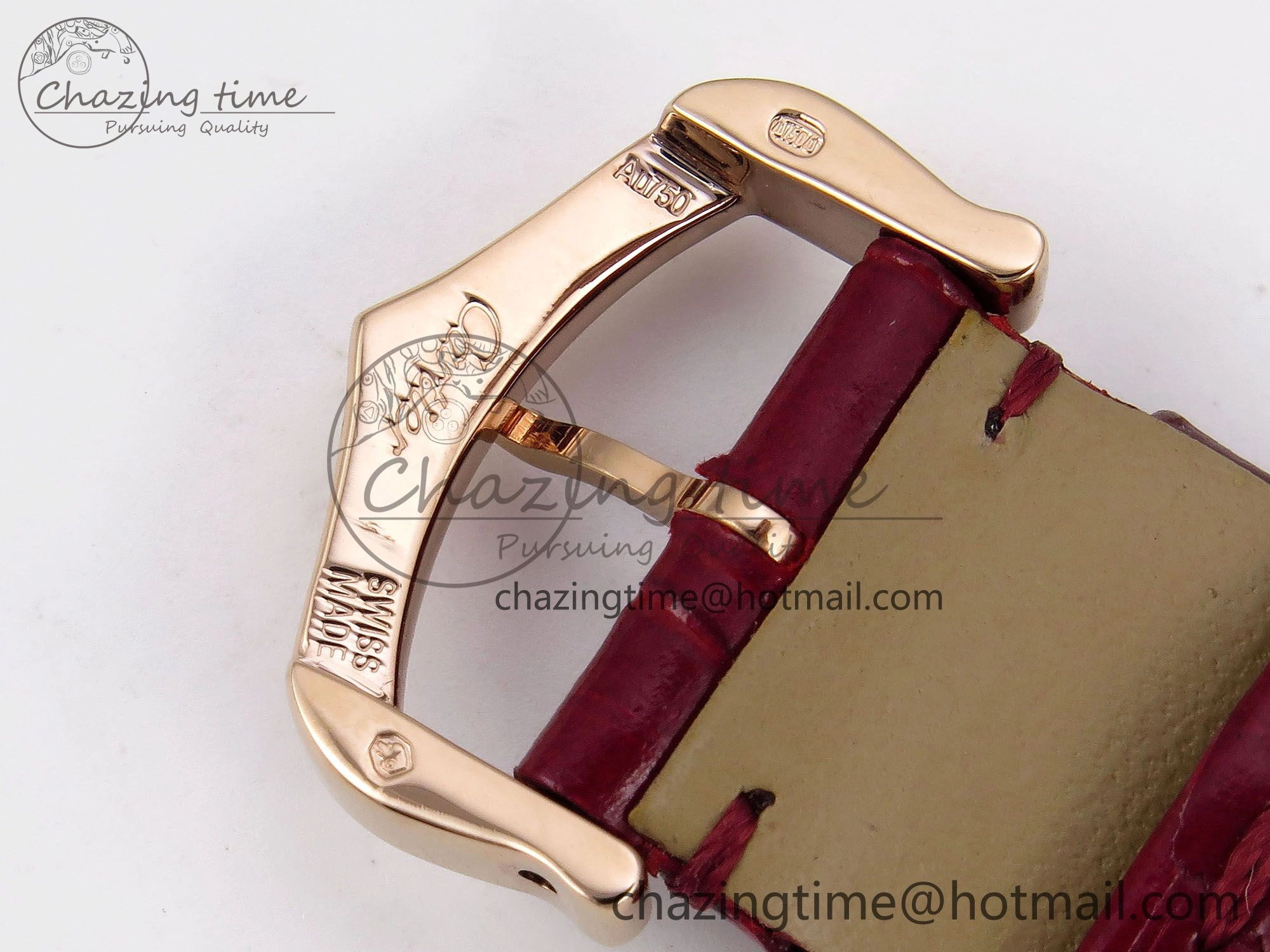 Santos Dumont 31.4mm RG AF 1:1 Best Edition Silver Dial Diamonds Bezel on Red Croco Strap A ModernLook 5918