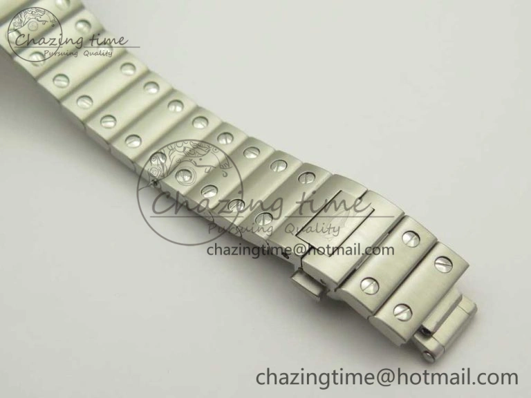 Packable Santos de Cartier 35mm 2018 GF 1:1 Best Edition White Dial on SS SmartLinks Bracelet MIYOTA 9015 (Free Leather) 6163
