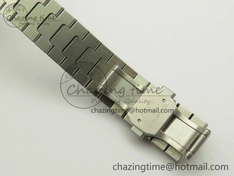Packable Santos de Cartier 35mm 2018 GF 1:1 Best Edition White Dial on SS SmartLinks Bracelet MIYOTA 9015 (Free Leather) 6163