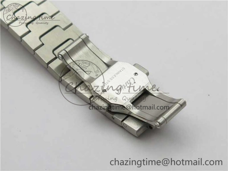 Santos de Cartier 35mm 2018 SS RG RXW 1:1 Best Edition White Dial on SS RG SmartLinks Bracelet MIYOTA Vibrant 6100