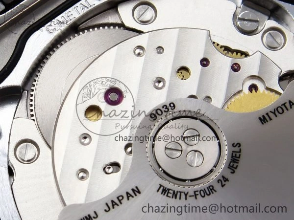 Popular Santos de Cartier 35mm BVF 1:1 Best Edition Blue Dial on SS SmartLinks Bracelet MIYOTA 6048