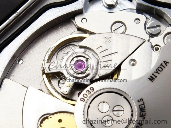 Popular Santos de Cartier 35mm BVF 1:1 Best Edition Blue Dial on SS SmartLinks Bracelet MIYOTA 6048