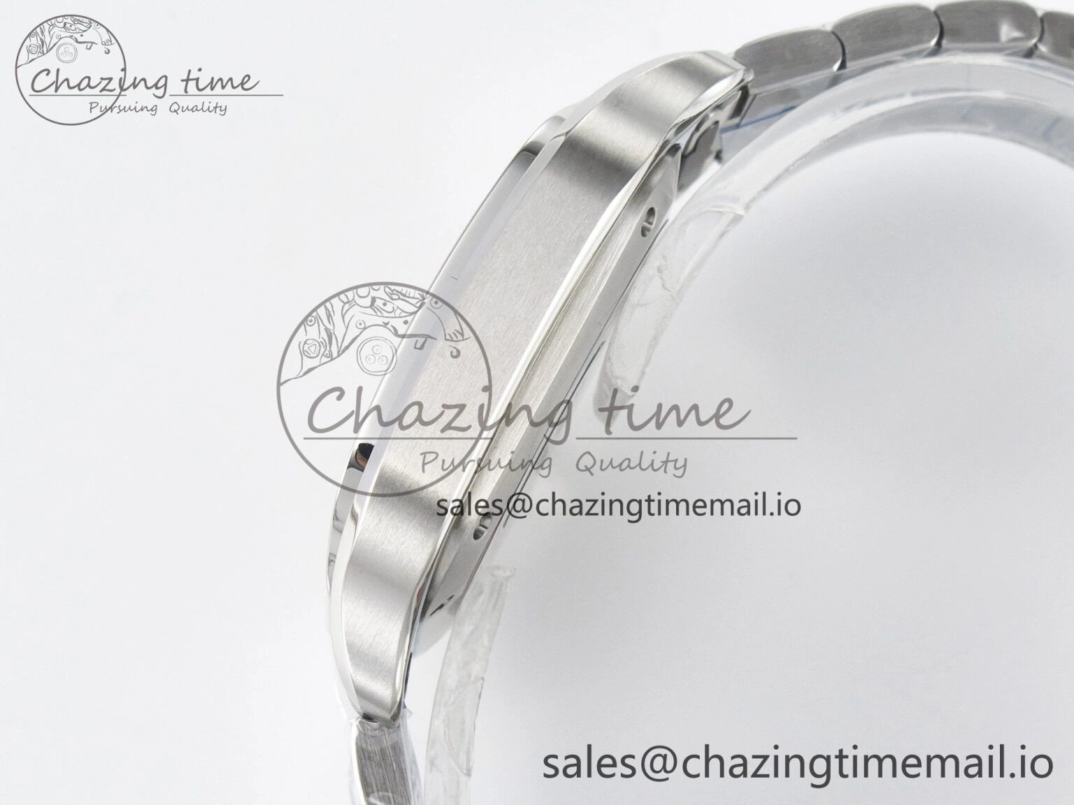 Santos de Cartier 35mm J12F 1:1 Best Edition White Dial on SS SmartLinks Bracelet MIYOTA Trendy 5845