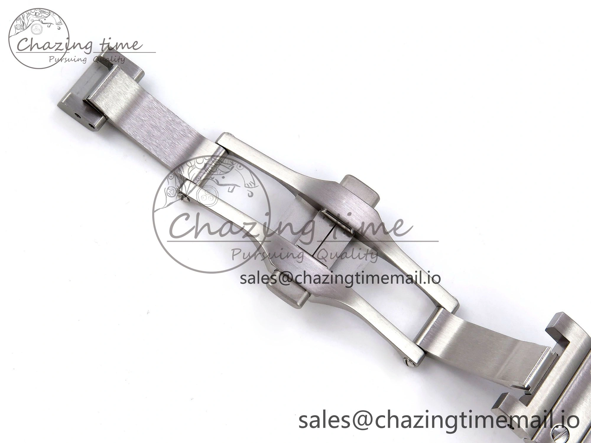 Santos de Cartier 35mm SS AF 1:1 Best Edition Green Dial on SS SmartLinks Bracelet MIYOTA Durable 5885