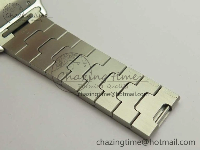 Premium Santos de Cartier 40mm 2018 BVF 1:1 Best Edition YG Bezel White Dial on SS SmartLinks Bracelet MIYOTA 6148