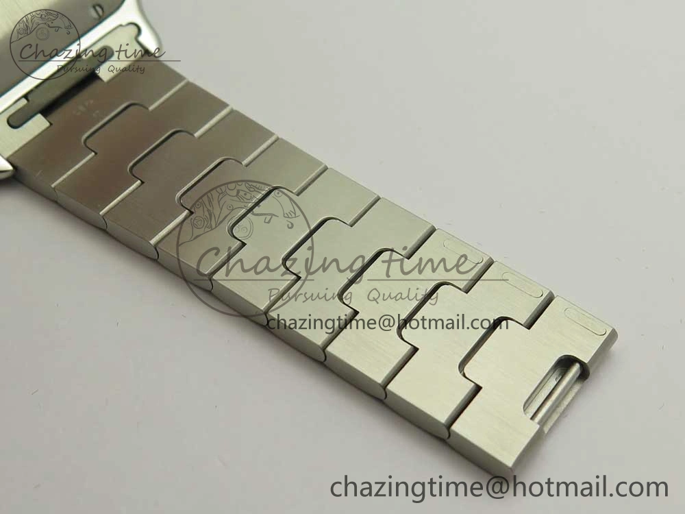 Premium Santos de Cartier 40mm 2018 BVF 1:1 Best Edition YG Bezel White Dial on SS SmartLinks Bracelet MIYOTA 6148