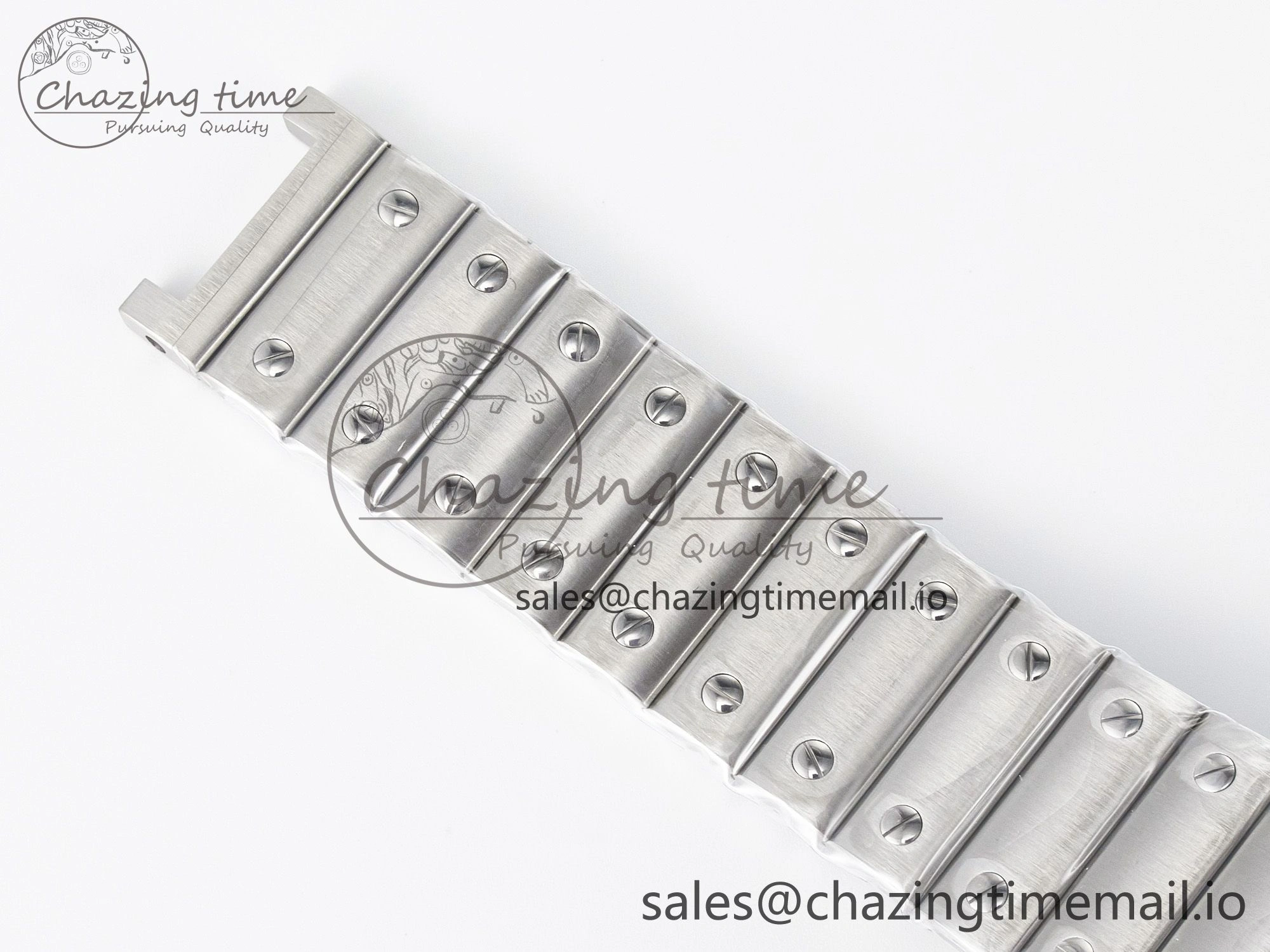 Minimalist Santos de Cartier 40mm J12F 1:1 Best Edition Green Dial on SS SmartLinks Bracelet MIYOTA 5843