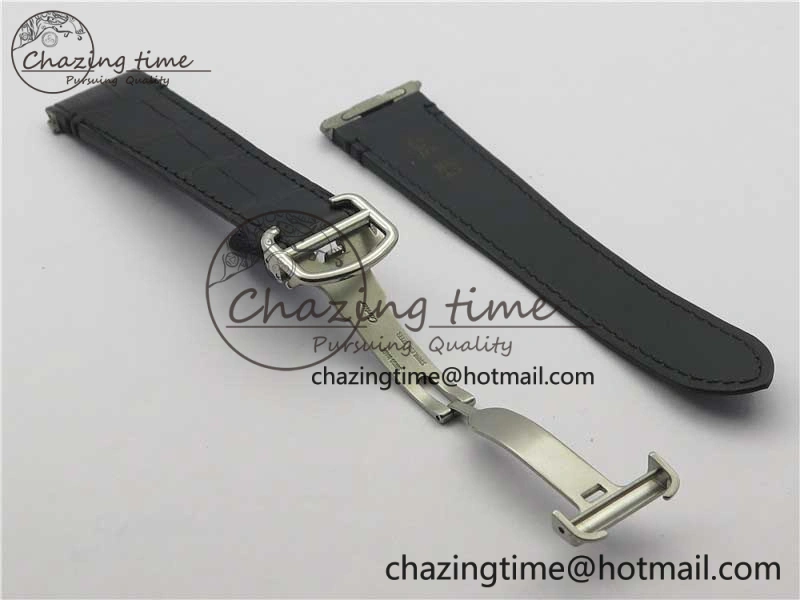 Youthful Santos de Cartier 40mm SS DLC V6F 1:1 Best Edition Black Dial on SS SmartLinks Bracelet MIYOTA 9015 (Free Leather Strap) 6124