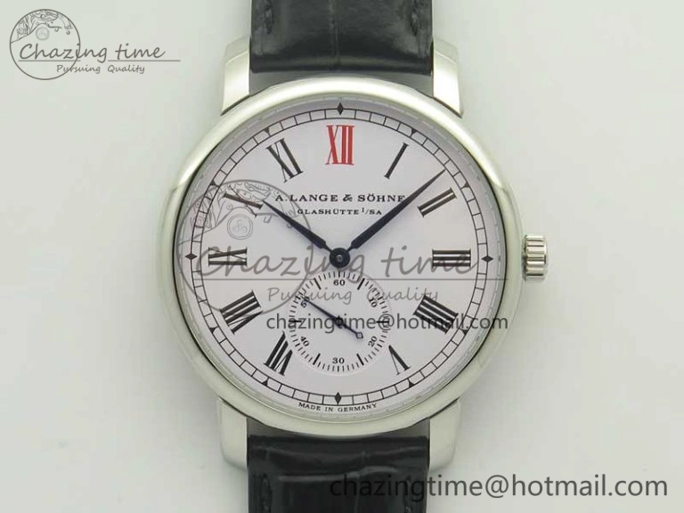 Sax-O-Mat MK Best Edition SS White Dial On Black Leather Strap A Refined 4201