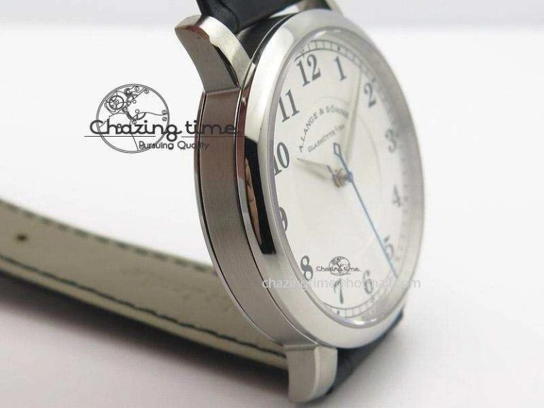 Sax-O-Mat MK Best Edition SS White Dial On Black Leather Strap A Refined 4201