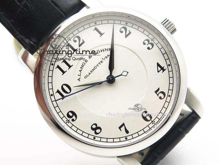Sax-O-Mat MK Best Edition SS White Dial On Black Leather Strap A Refined 4201