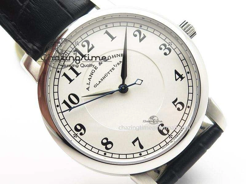 Sax-O-Mat MK Best Edition SS White Dial On Black Leather Strap A Refined 4201