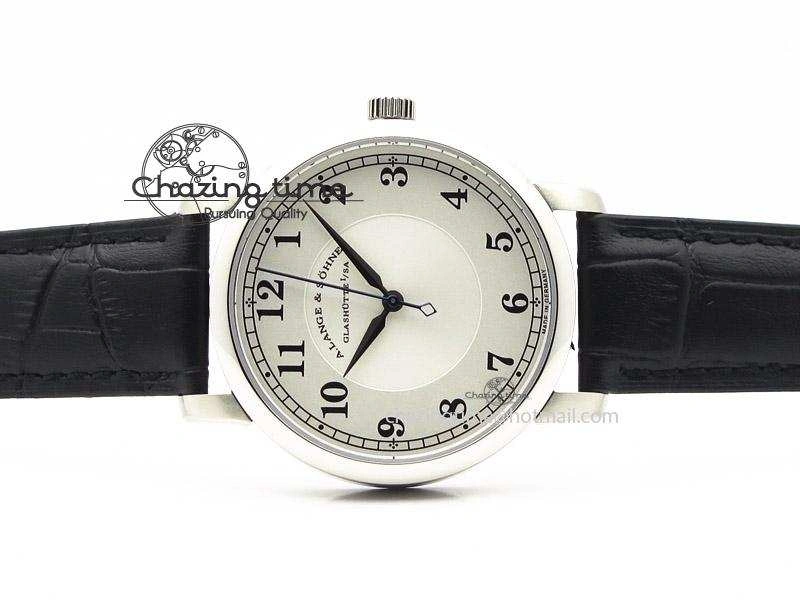 Sax-O-Mat MK Best Edition SS White Dial On Black Leather Strap A Refined 4201