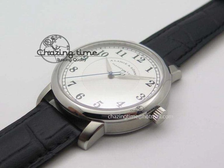 Sax-O-Mat MK Best Edition SS White Dial On Black Leather Strap A Refined 4201