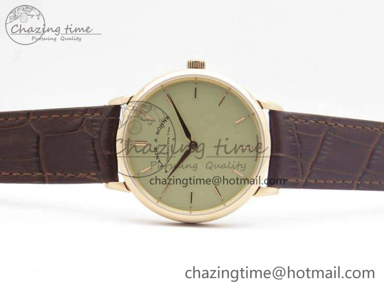 Reliable Saxonia Thin 211.026 RG Gold Dial On Leather Strap MIYOTA 4172