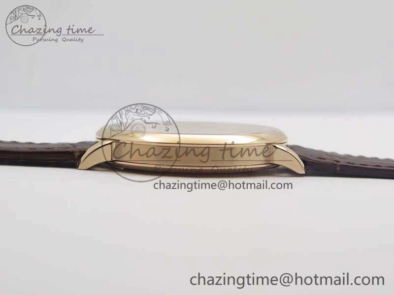 Reliable Saxonia Thin 211.026 RG Gold Dial On Leather Strap MIYOTA 4172