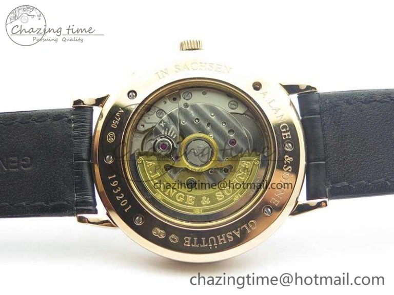 Saxonia Thin 211.026 RG Gray Dial On Leather Strap MIYOTA Affordable 4176