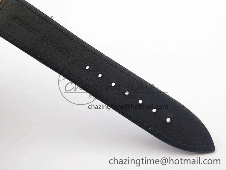 Saxonia Thin 211.026 RG Gray Dial On Leather Strap MIYOTA Affordable 4176