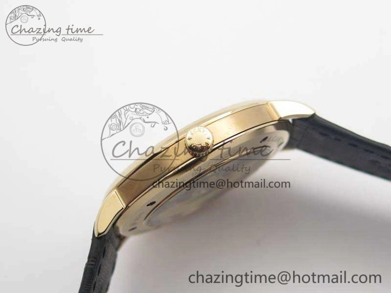 Saxonia Thin 211.026 RG Gray Dial On Leather Strap MIYOTA Affordable 4176