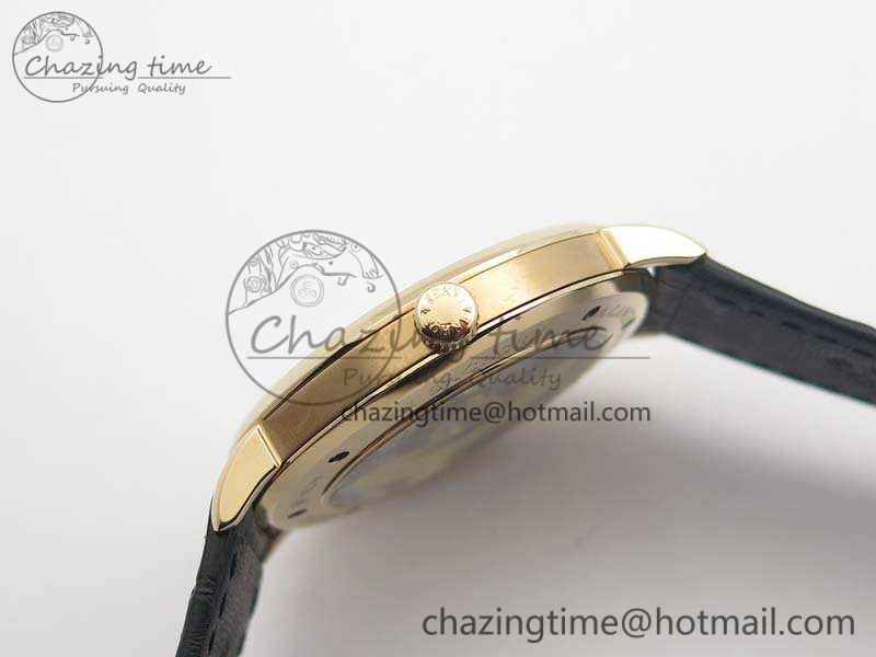 Saxonia Thin 211.026 RG Gray Dial On Leather Strap MIYOTA Affordable 4176