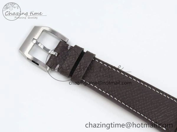 Saxonia Thin RG F8F Edition Green Dial on Brown Leather Strap A23J Refined 4159