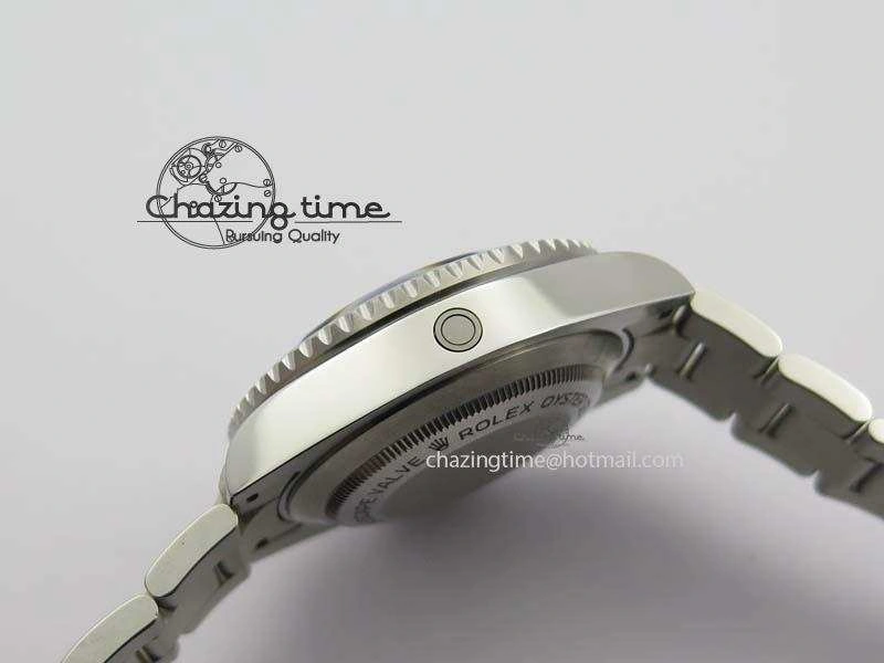 Sea-Dweller 116600 Black Ceramic 1:1 Noob Best Edition On SS Bracelet SA3135 V Durable 3793
