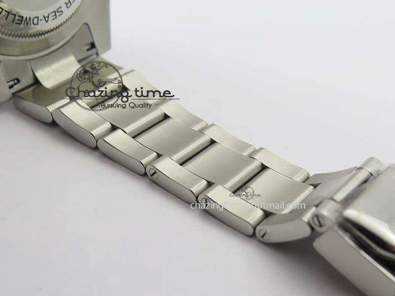 Sea-Dweller 116600 Black Ceramic 1:1 Noob Best Edition On SS Bracelet SA3135 V Durable 3793