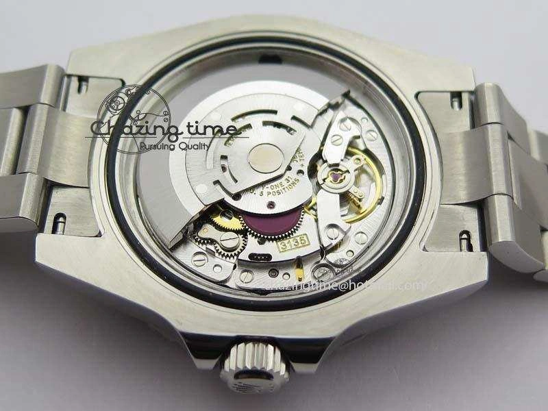 Sea-Dweller 116600 Black Ceramic 1:1 Noob Best Edition On SS Bracelet SA3135 V Durable 3793