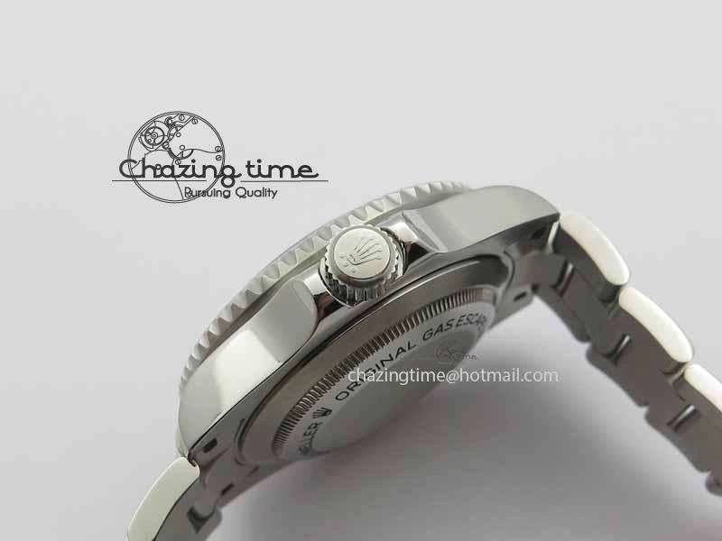 Classic Sea-Dweller 116600 Black Ceramic BP Maker Best Edition On SS Bracelet SA 3680