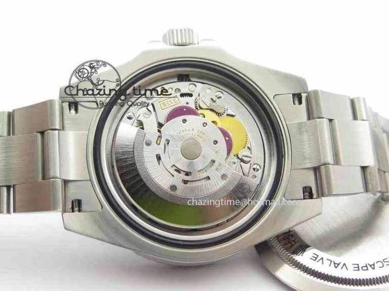 Classic Sea-Dweller 116600 Black Ceramic BP Maker Best Edition On SS Bracelet SA 3680