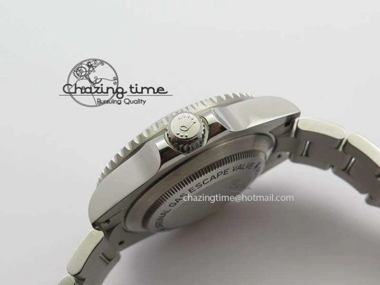 Sea-Dweller 116600 Black Ceramic Noob 1:1 Best Edition On SS Bracelet SA3135 V ZeroBulk 3614